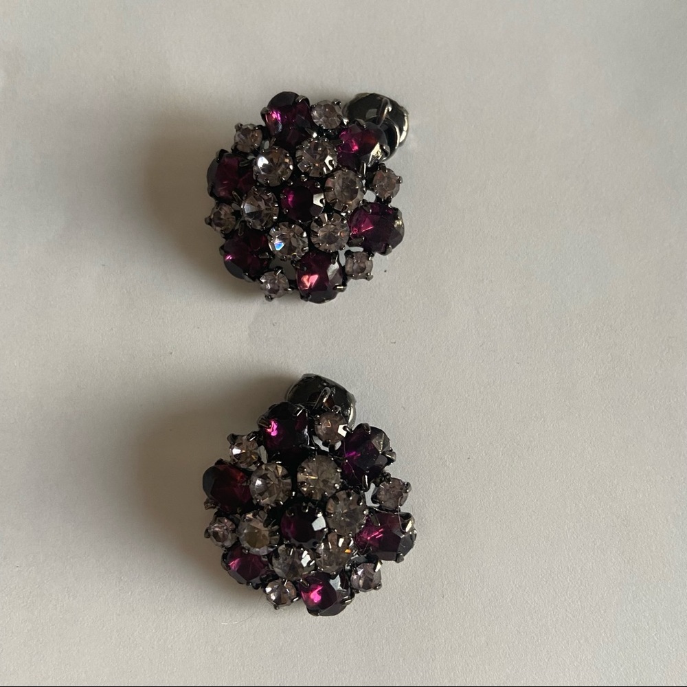 Rhinestone Cuff Links
